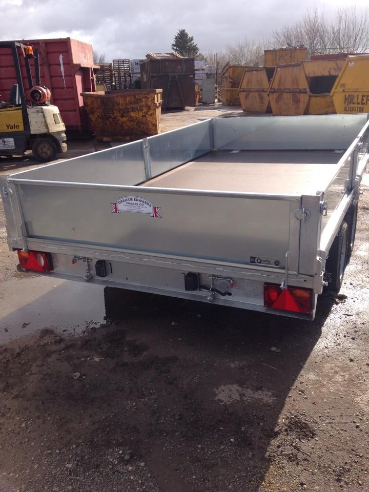 Graham Edwards 12ft flatbed trailer